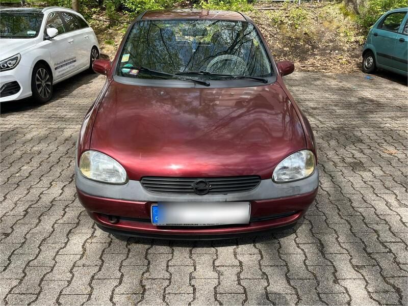 Rot Gebraucht 1998 Opel Corsa Eco Kleinwagen | 600 € (Fairer Preis) - Bild 1/4