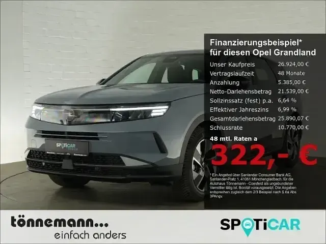 Gebraucht Opel Grandland X Edition 145 PS (106 kW) 2025 SUV