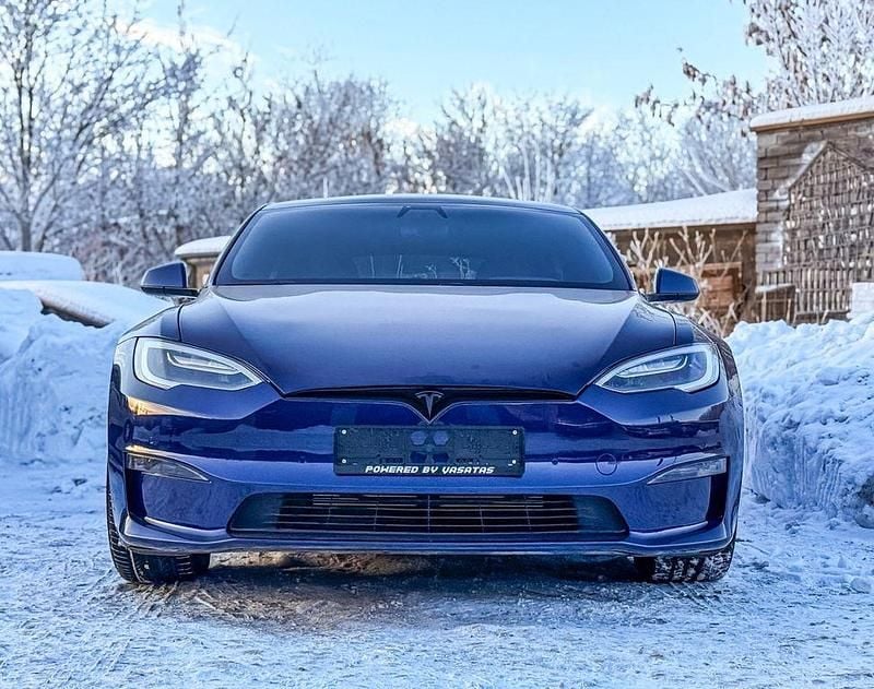 Gebraucht Tesla Model S 492 kW (670 PS) 2021 Blau Kleinwagen