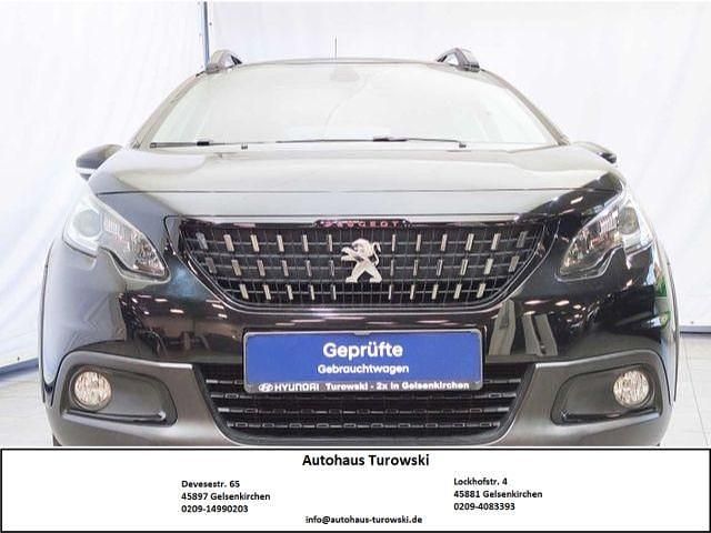 Schwarz Gebraucht 2018 Peugeot 2008 GT-line SUV | 13.970 € (Teuer) - Bild 1/4