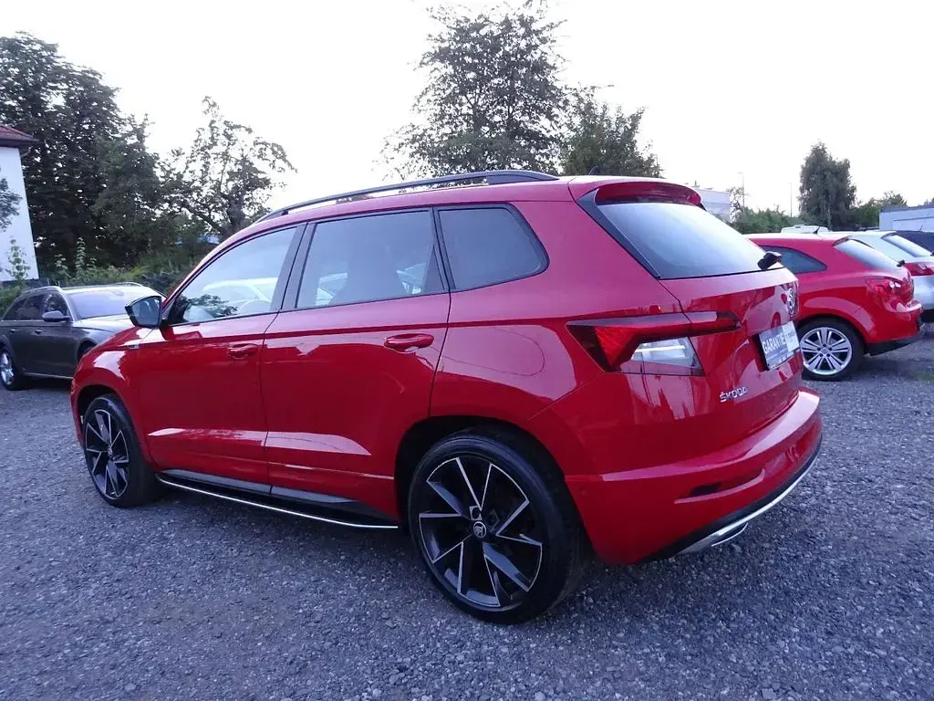 Gebraucht Skoda Karoq SportLine 150 PS (110 kW) 2019 Rot SUV