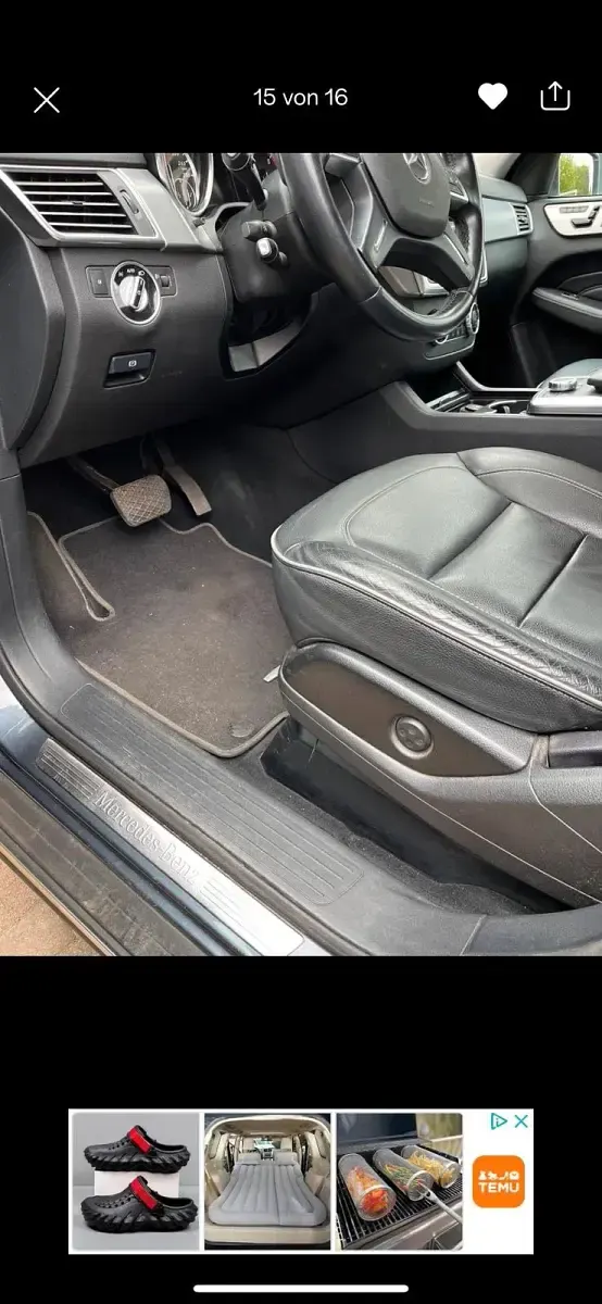 Gebraucht Mercedes ML250 204 PS (150 kW) 2012 Andere farben SUV