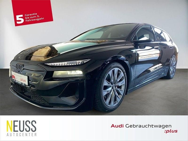 Mythosschwarz metallic Gebraucht 2025 Audi A6 e-tron S-Line Kombi | 69.740 € (Guter Preis) - Bild 1/4
