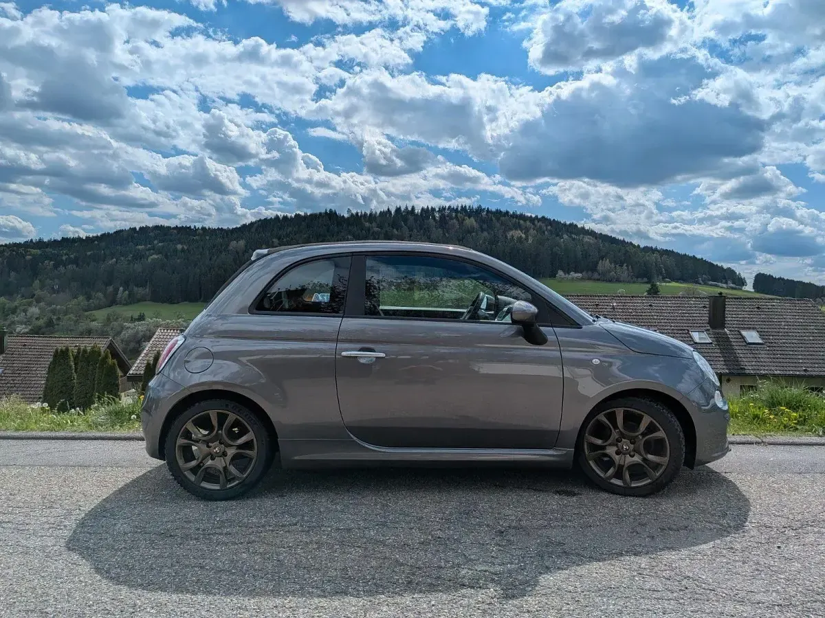 Brugt Fiat 500C Active 86 HK (63 kW) 2015 Grå Cabriolet