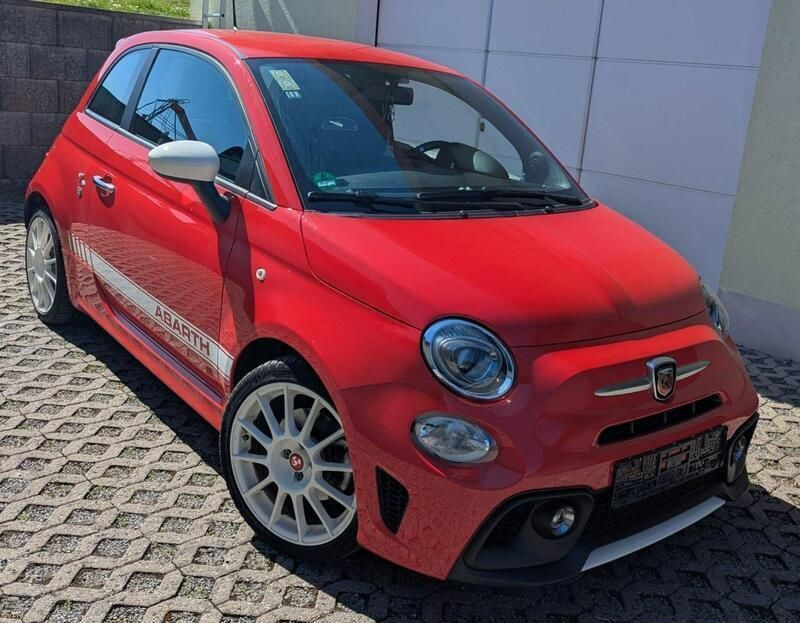 Rot Gebraucht 2020 Fiat 500 Abarth Abarth Kleinwagen | 16.500 € (Fairer Preis) - Bild 1/4