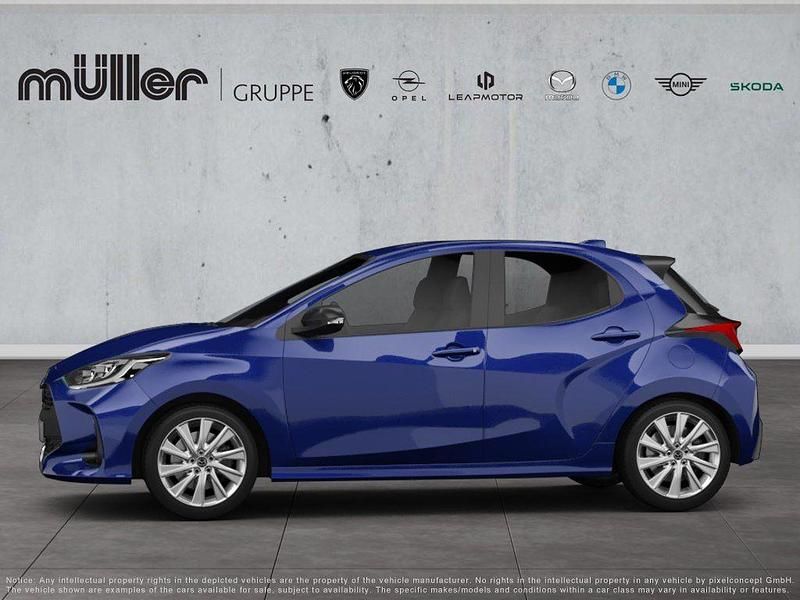 Neu Mazda 2 Exclusive 116 PS (85 kW) 2026 Glass blue Kleinwagen