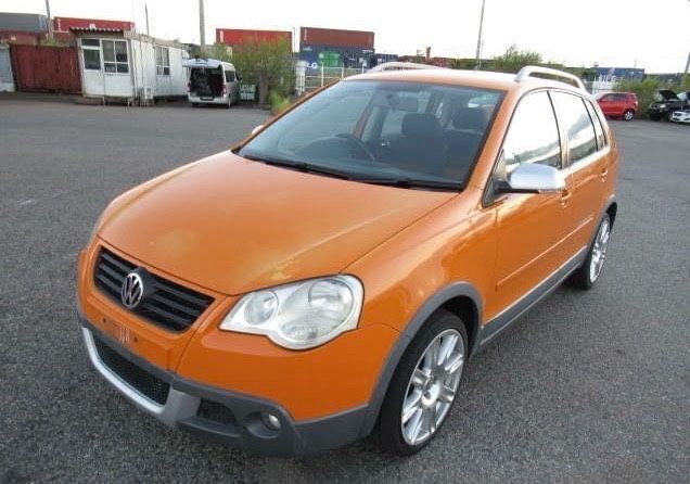 Orange Gebraucht 2007 VW Polo Cross Edition Kleinwagen | 4.299 € (Fairer Preis) - Bild 1/4