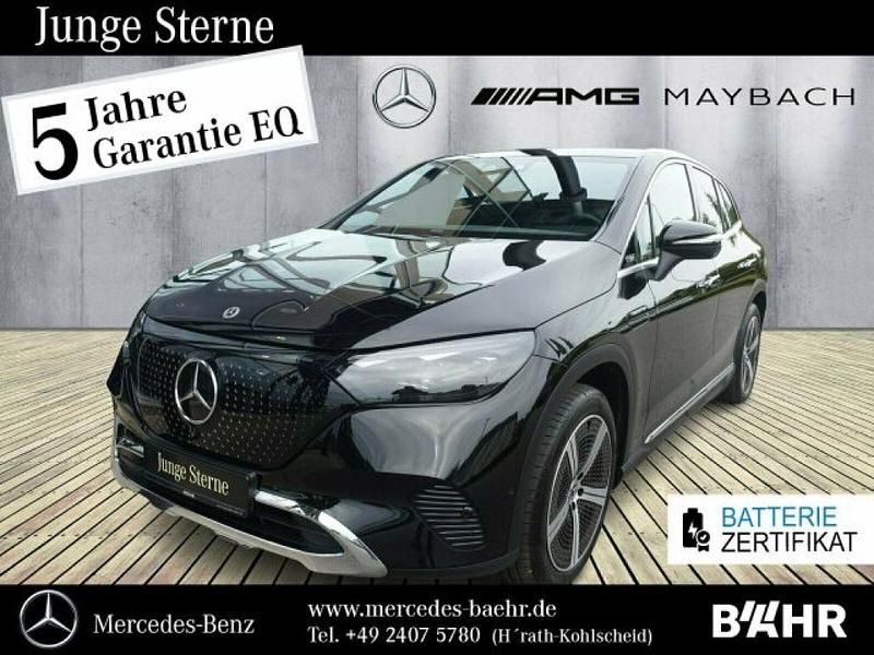 Lack obsidianschwarz (metallic) Gebraucht 2024 Mercedes EQE350 SUV | 61.850 € (Superpreis) - Bild 1/4