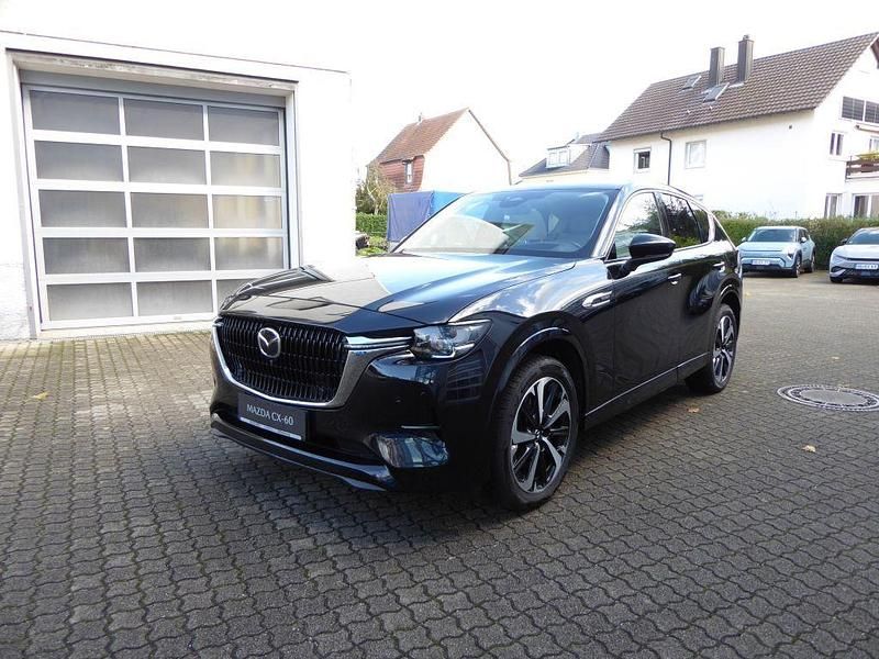 Schwarz Gebraucht 2022 Mazda CX-60 Takumi-Line SUV | 33.900 € (Fairer Preis) - Bild 1/4