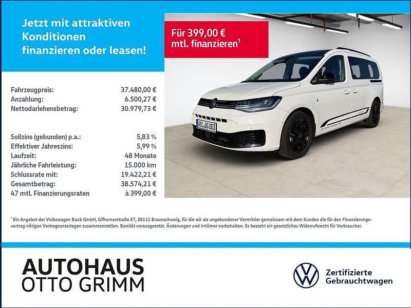 Gebraucht VW Caddy Maxi Edition 116 PS (85 kW) 2025 Weiß Van / Kleinbus