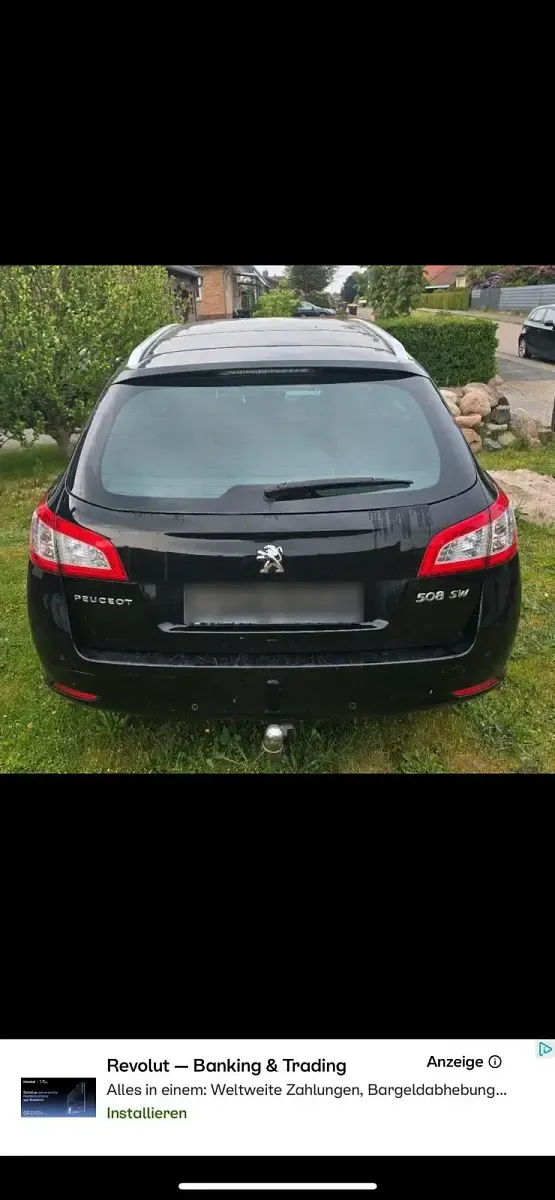 Gebraucht Peugeot 508 SW 163 PS (119 kW) 2011 Schwarz Kombi