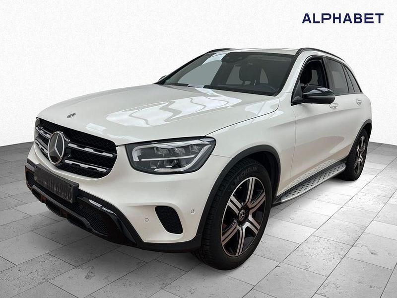 Designo diamantweiss bright Gebraucht 2022 Mercedes GLC220 SUV | 29.190 € (Superpreis) - Bild 1/4
