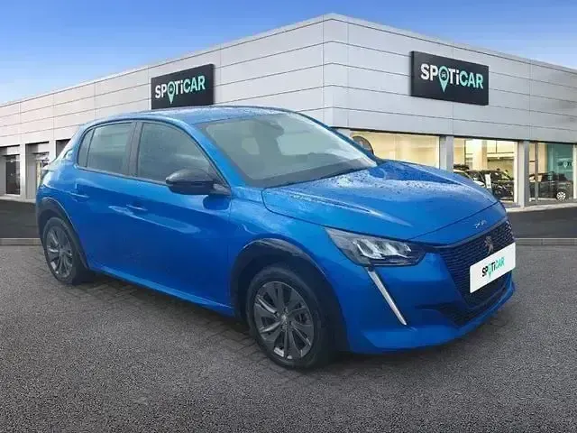 Gebraucht Peugeot e-208 Active 100 kW (136 PS) 2022 Blau Kleinwagen