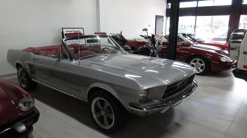 Silver frost Gebraucht 1967 Ford Mustang Convertible Cabrio | 64.900 € - Bild 1/4