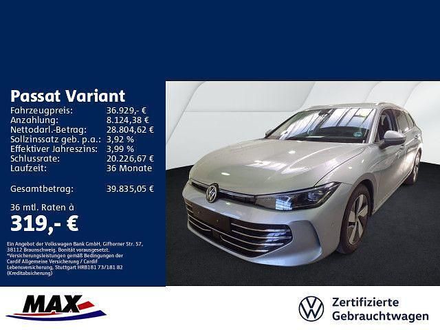 Silber Gebraucht 2025 VW Passat Elegance Kombi | 36.929 € - Bild 1/3