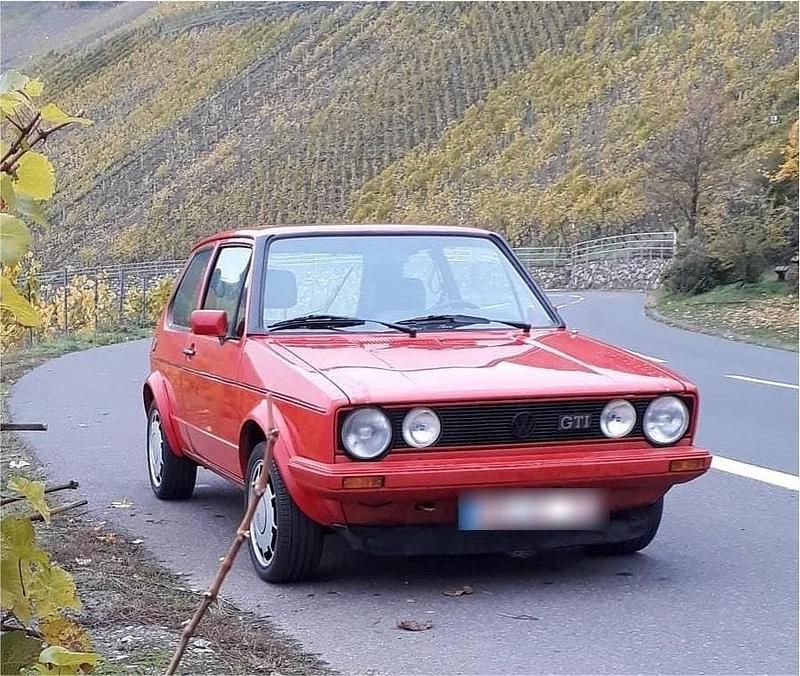 Rot Gebraucht 1984 VW Golf II GTI Kleinwagen | 19.750 € - Bild 1/3