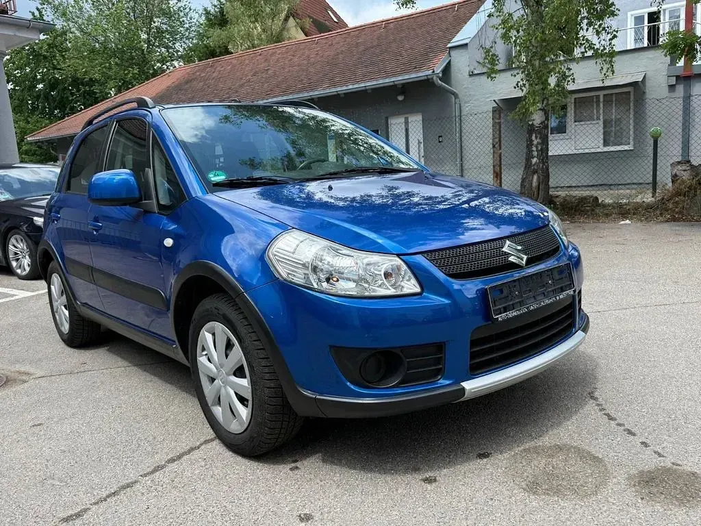 Gebraucht Suzuki SX4 107 PS (78 kW) 2007 Blau Limousine