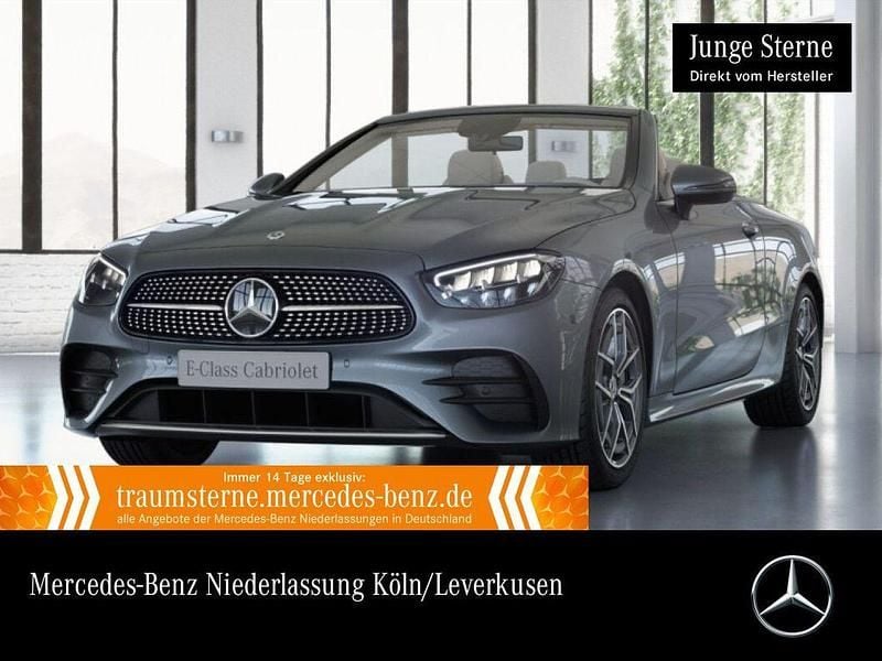 Grau Gebraucht 2022 Mercedes E200 AMG Cabrio | 42.990 € (Guter Preis) - Bild 1/3