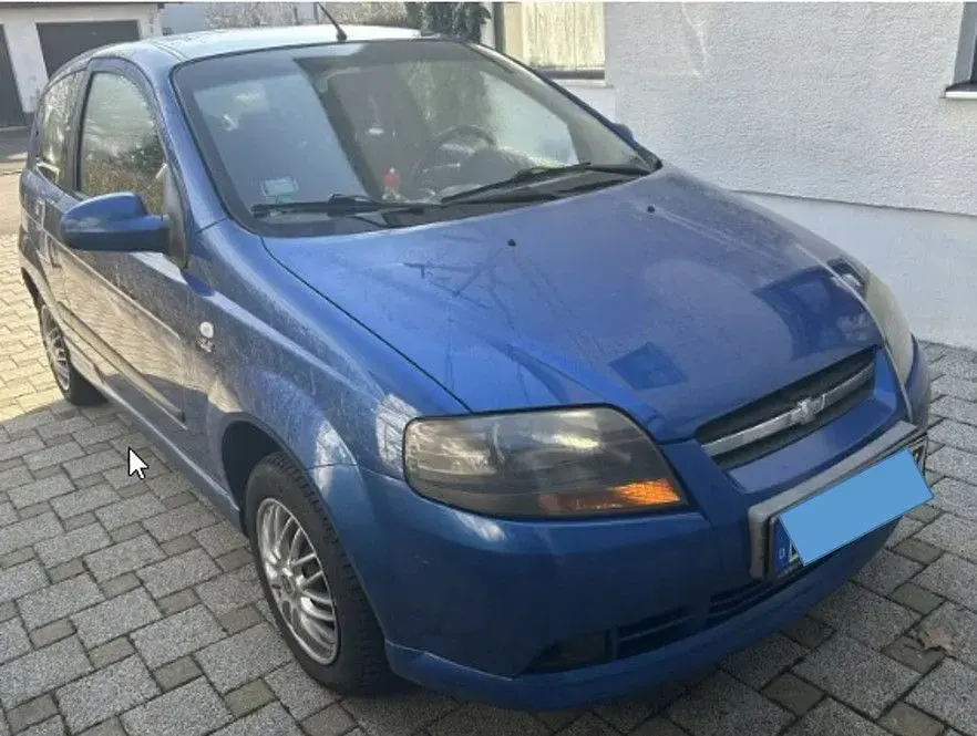 Gebraucht Chevrolet Kalos 72 PS (52 kW) 2009 Blau Kleinwagen