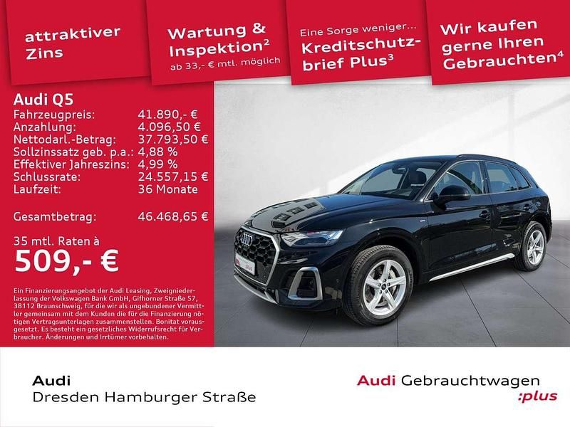 Gebraucht Audi Q5 S-Line 367 PS (269 kW) 2023 Mythosschwarz metallic SUV