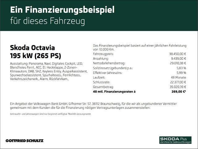 Grau Gebraucht 2025 Skoda Octavia RS Kombi | 38.450 € (Guter Preis) - Bild 1/1