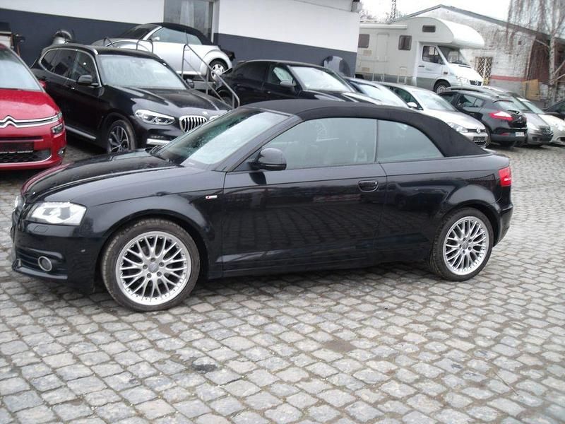 Gebraucht Audi A3 Cabriolet S-Line 140 PS (102 kW) 2010 Schwarz Cabrio