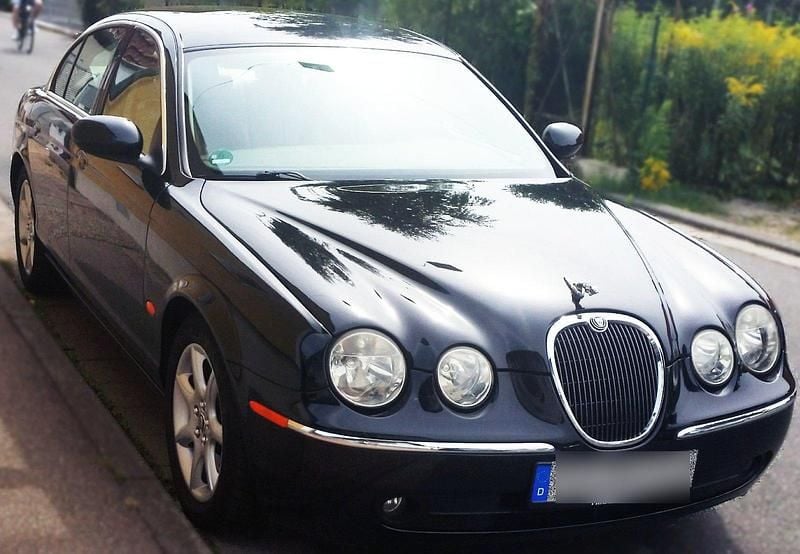 Schwarz Gebraucht 2008 Jaguar S-Type S Limousine | 6.500 € - Bild 1/4