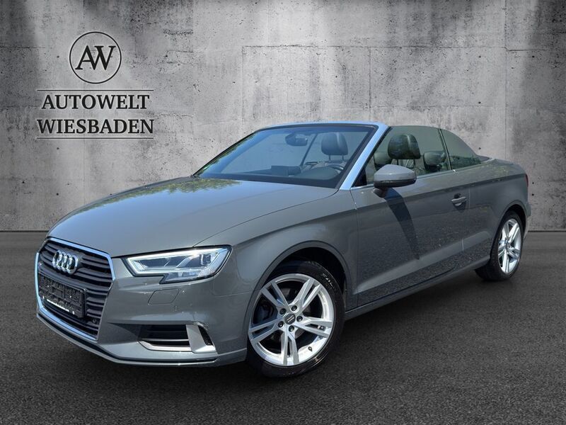 Grau Gebraucht 2017 Audi A3 Cabriolet Sport Cabrio | 20.990 € (Guter Preis) - Bild 1/4