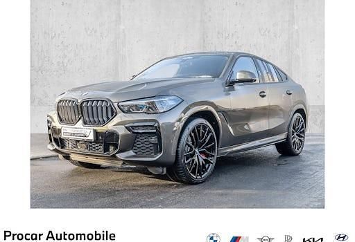 Gebraucht BMW X6 M50 Shadowline 530 PS (389 kW) 2022 Grün SUV
