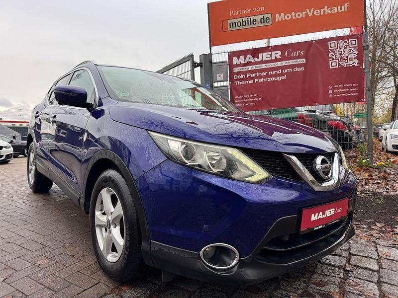 Blau Gebraucht 2014 Nissan Qashqai N-Connecta SUV | 11.750 € (Fairer Preis) - Bild 1/3