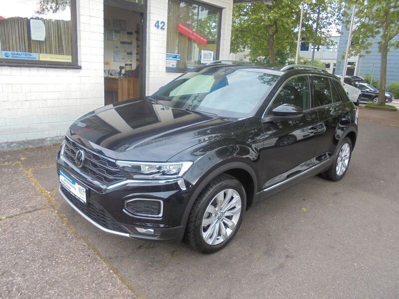 Schwarz Gebraucht 2020 VW T-Roc Sport SUV | 19.950 € (Superpreis) - Bild 1/4