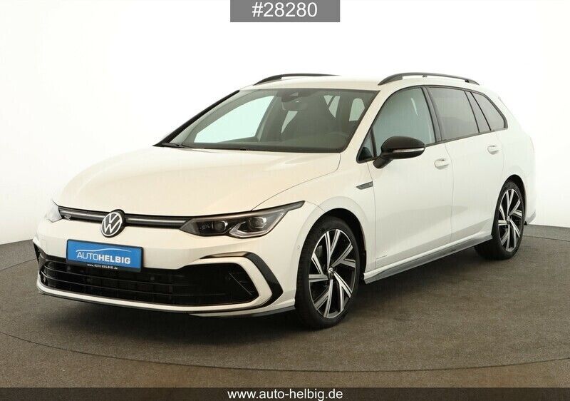 Oryxweiß perlmutteffekt Gebraucht 2022 VW Golf VIII R-line Kombi | 26.880 € (Superpreis) - Bild 1/4
