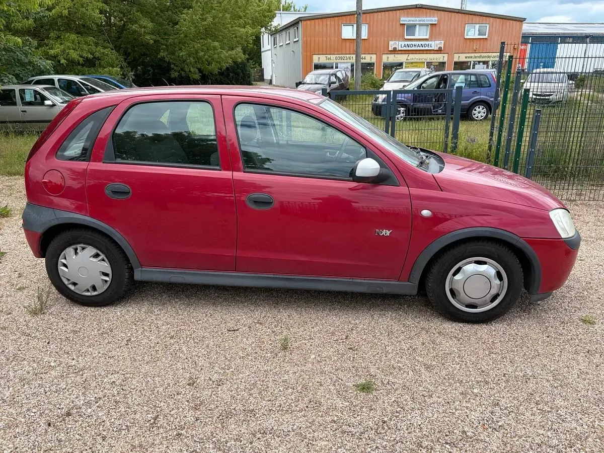 Gebraucht Opel Corsa 75 PS (55 kW) 2003 Rot Kleinwagen