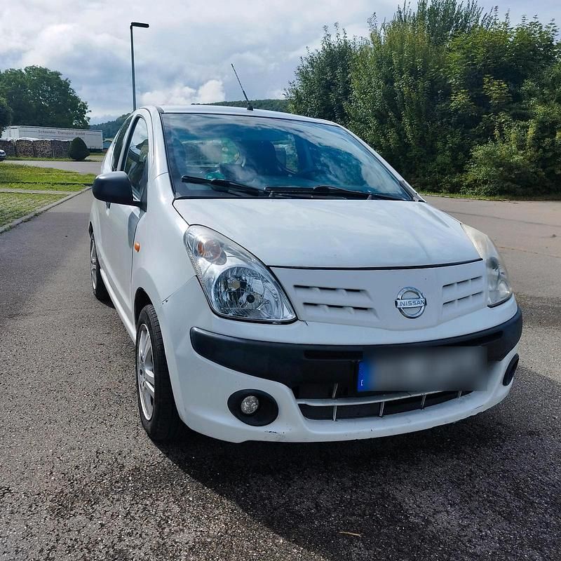 Weiß Gebraucht 2009 Nissan Pixo Kleinwagen | 1.300 € (Guter Preis) - Bild 1/4