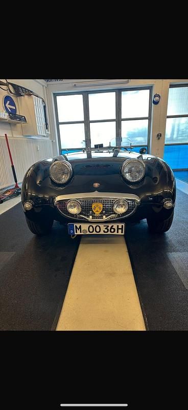 Schwarz Gebraucht 1961 Austin Healey Sprite Cabrio | 26.400 € - Bild 1/4