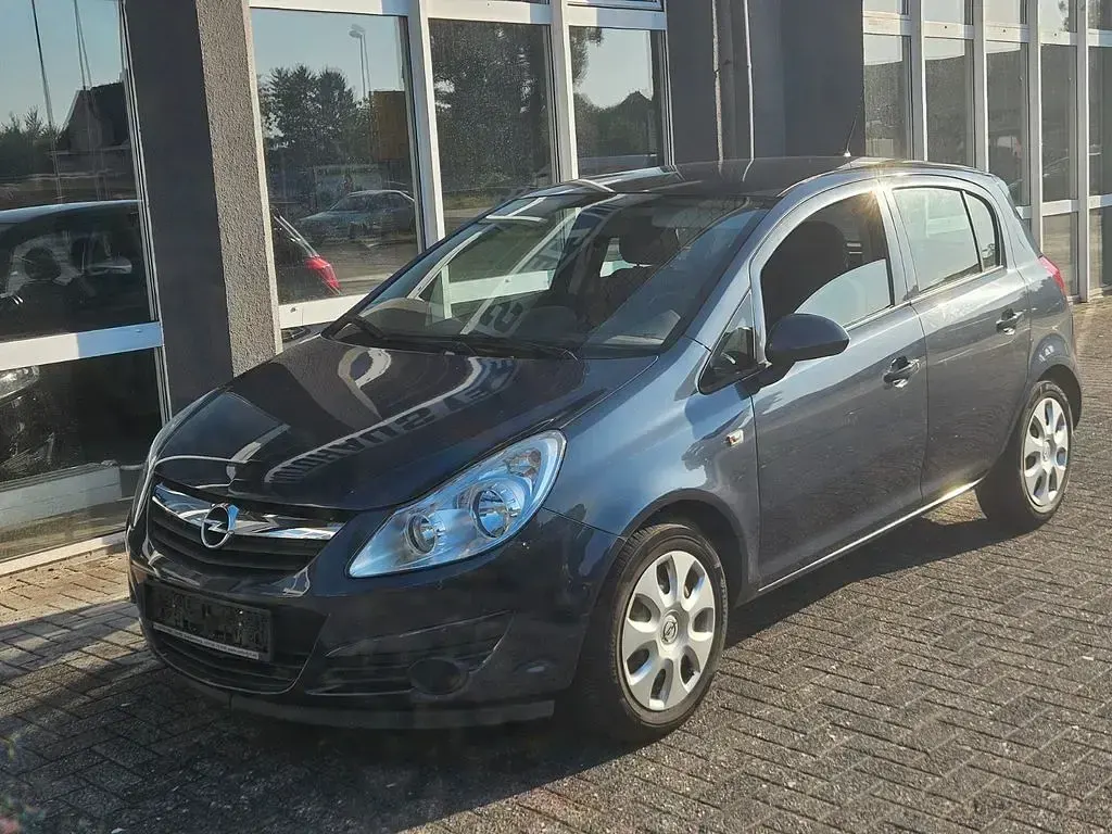 Gebraucht Opel Corsa Edition 80 PS (58 kW) 2009 Blau Kleinwagen