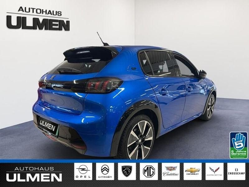 Gebraucht Peugeot e-208 100 kW (136 PS) 2021 Blau Kleinwagen