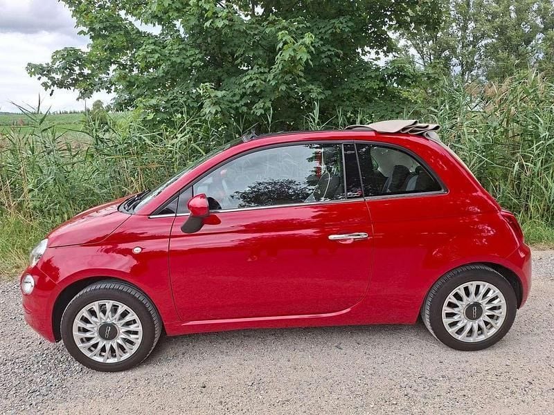 Rot Gebraucht 2018 Fiat 500C Cabrio | 9.750 € (Guter Preis) - Bild 1/4