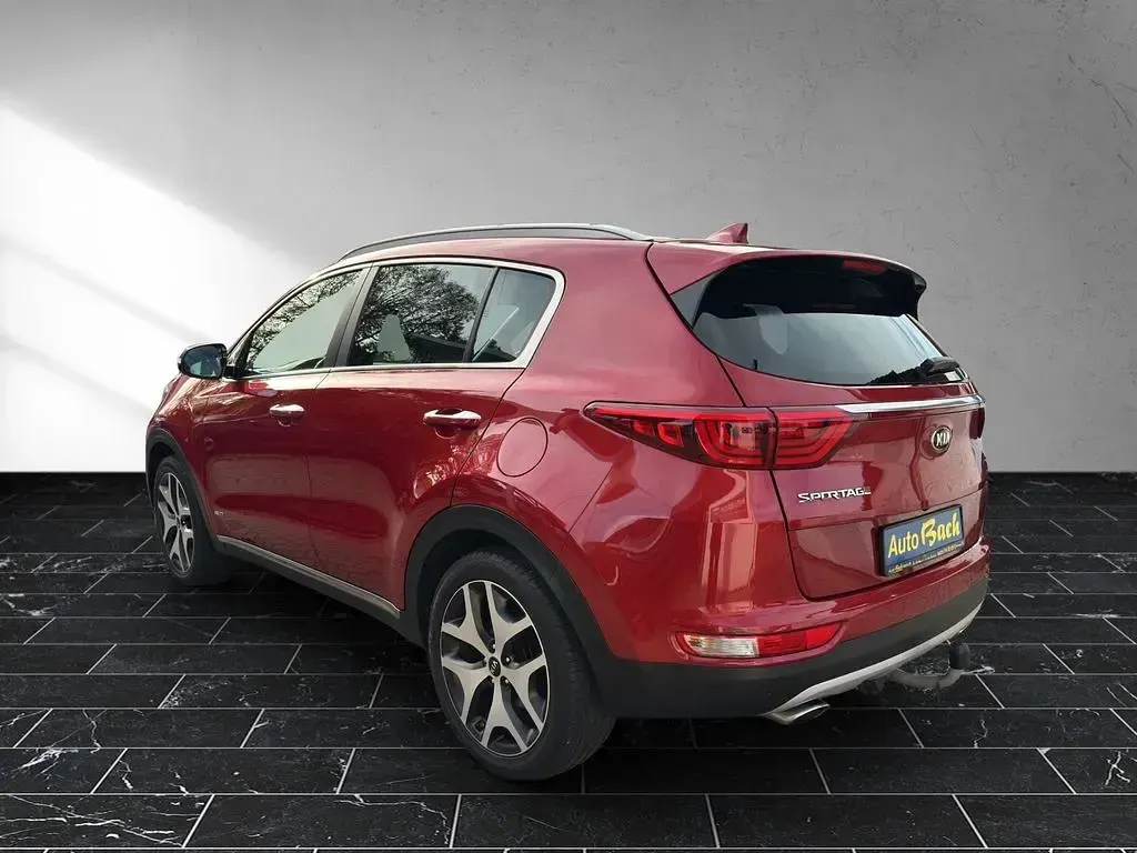 Gebraucht Kia Sportage GT-Line 177 PS (130 kW) 2017 Rot SUV