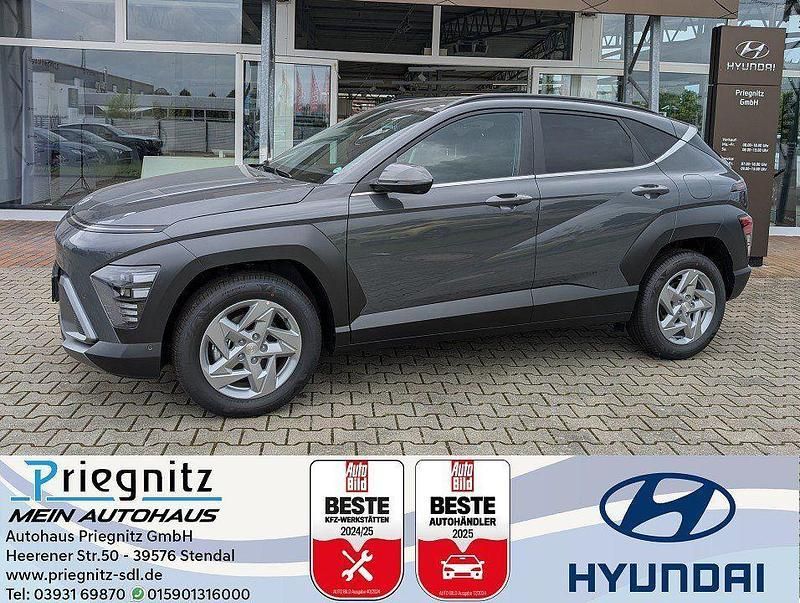 Ecotronic grey Neu 2025 Hyundai Kona Trend SUV | 29.890 € (Teuer) - Bild 1/4