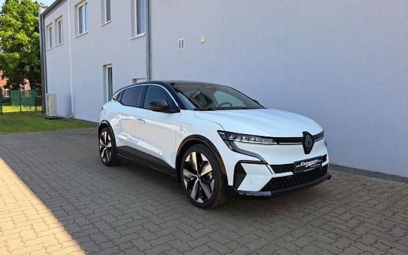 Gebraucht Renault Megane E-Tech Techno 161 kW (220 PS) 2023 Arktisweiß, dach black pearl Limousine