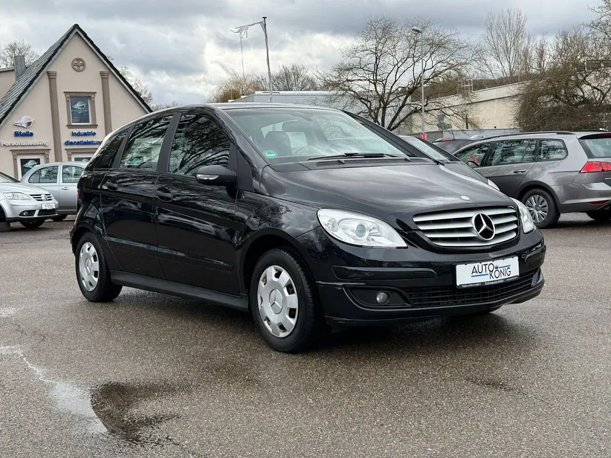 Gebraucht Mercedes B150 95 PS (69 kW) 2007 Schwarz Van / Kleinbus