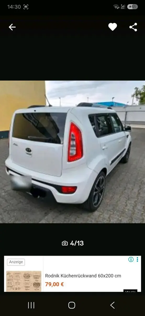 Gebraucht Kia Soul 140 PS (102 kW) 2013 Weiß SUV