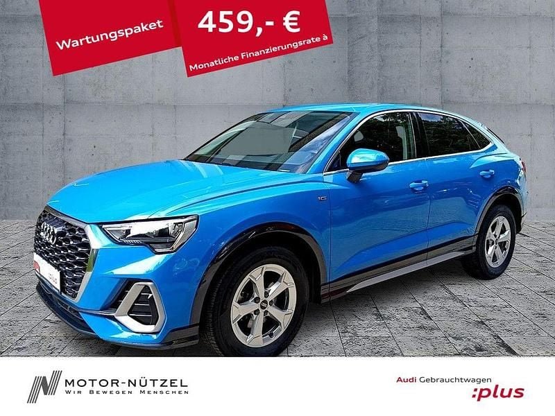 Blau Gebraucht 2022 Audi Q3 Sportback S-Line SUV | 34.930 € (Guter Preis) - Bild 1/4