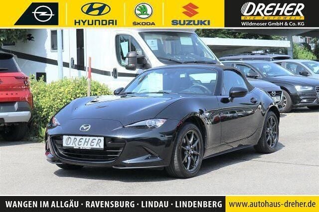 Jet black Gebraucht 2018 Mazda MX5 Exclusive-Line Cabrio | 19.990 € (Fairer Preis) - Bild 1/4