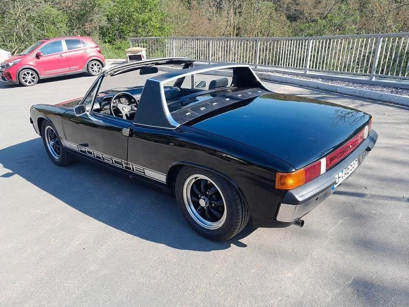 Schwarz Gebraucht 1976 Porsche 914 Cabrio | 35.000 € - Bild 1/4