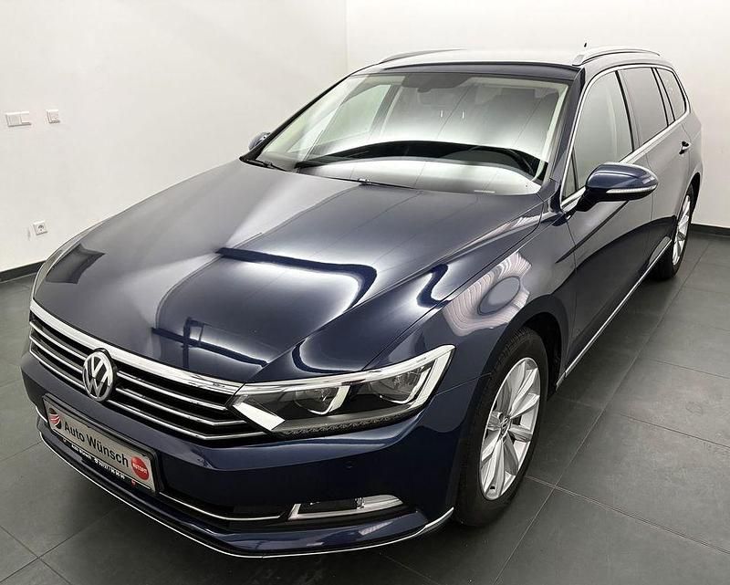 Gebraucht VW Passat Highline 150 PS (110 kW) 2017 Blau Kombi