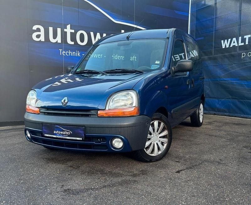 Gebraucht Renault Kangoo 75 PS (55 kW) 2002 Blau Van / Kleinbus