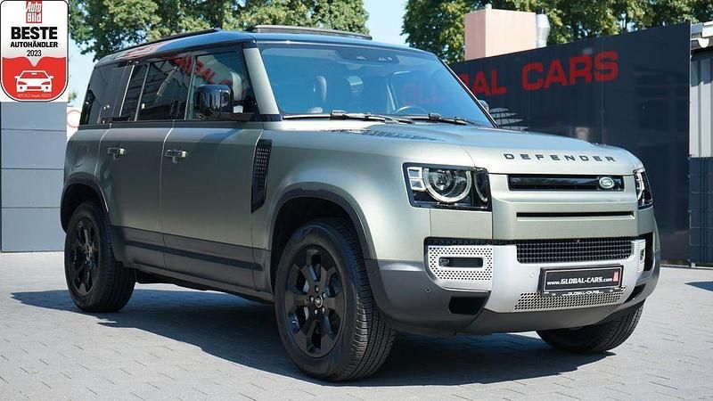 Pangea green matt Gebraucht 2021 Land Rover Defender HSE SUV | 59.885 € (Superpreis) - Bild 1/4
