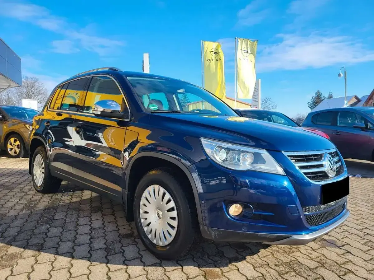 Gebraucht VW Tiguan Sportline 150 PS (110 kW) 2008 Blau SUV